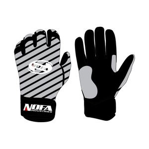 Personalized Leather Left-Handed Baseball Batting Gloves <b>Hook</b> Loop Closure Wrist Support Custom Colors-OEM/ODM Manufacturer for - Product Image 3