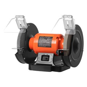 Amoladora de Banco de Alta Velocidad de 8 Pulgadas y Una Sola Velocidad con Motor de Inducción de 3450 RPM, 350 W, 3.0 A, Amoladoras de Mesa de Grano 36/60 - Product Image 1