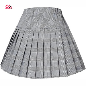 Ensembles chemise et jupe d'uniforme scolaire de haute qualité pour filles, en Spandex/Coton, vente en gros, personnalisables, pour adultes et universités - Product Image 3