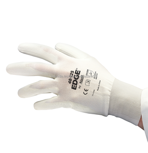 Guantes Ansell 48-125 de PU duraderos con agarre que ofrece alta tactilidad en condiciones secas a ligeramente grasas - Product Image 4