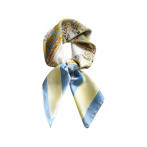 Nouveau design, meilleure qualité, bandana en satin pour femmes, foulards soyeux pour cheveux, légers et tendance - Product Image 3