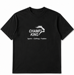 Champ King Camiseta de manga corta para hombre, corte regular, informal - Product Image 3