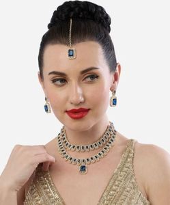 Nouveau Collier Européen Américain à Col Ouvert, Motif Floral, en Cuivre et Zircon, Plaqué Or 18K, pour Robe de Soirée de Luxe - Product Image 2