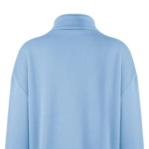 Sudadera de cuello alto con cremallera de cuarto de cuerpo, extragrande y gruesa, de moda personalizada para mujer, precio económico, venta al por mayor, OEM, personalizada 2026 - Product Image 5