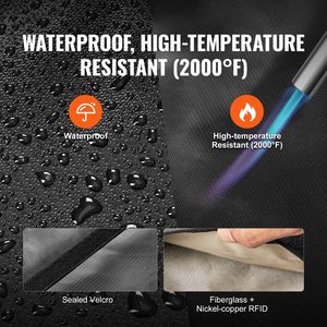 Set di Borse Faraday Impermeabili 16.9 X 15 Pollici, Portaoggetti Ignifugo per Blocco Segnale, per Laptop e Chiavi dell'Auto - Product Image 3
