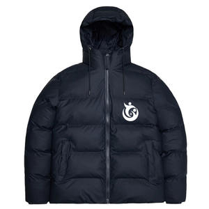 Chaqueta Bomber de Invierno con Estampado por Sublimación, Capucha, Cuello Alto, Logotipo Frontal, Corte Ajustado - Product Image 6