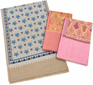 Estolas de Cachemira Estampadas, Suaves y Ligeras, con Bordes Elegantes para Mujer, Accesorios de Moda al por Mayor - Product Image 1