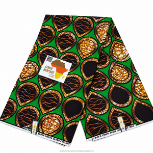Premium African <b>Wax</b> Ankara Print Fabric Traditional Textile for Women Dresses Clothing Sewing and Design - Product Image 6