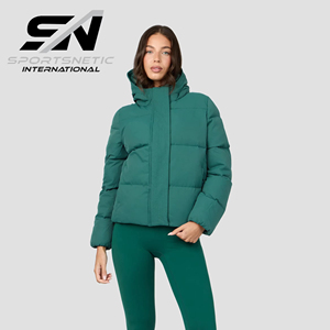 Chaqueta Acolchada con Capucha de Invierno, Transpirable, Ecológica e Impermeable, de Alta Calidad, con Logotipo Personalizado OEM, Nueva Llegada, Oxford, Unisex, Tallas Grandes - Product Image 1