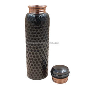 Luxury Eco-friendly <b>Copper</b> Drinking <b>Bottle</b> for Natural Water Storage Elegant Finish Strong Cap Boiling Applicable Unisex Design - Product Image 2