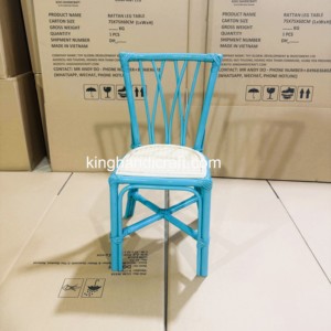 Sillas Infantiles de Ratán Hechas a Mano Estilo Bohemio para Alquiler, Ideales para Fiestas de Cumpleaños, Bodas y Eventos de Lujo, Fabricante OEM - Product Image 5