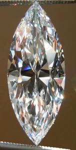 เพชรธรรมชาติคมชัดเป็น VS2เจียระไนอย่างดีขนาด3x1.5มม. 6X3มม. เพชรทรงหลวมสี G - Product Image 5