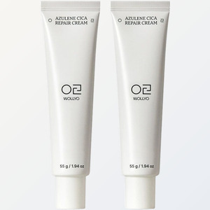Crème WOLLYO coréenne K-Beauty Azulene Cica Mark, fabriquée en Corée, 55g, soin du visage, centella asiatica, produits pour la peau - Product Image 1