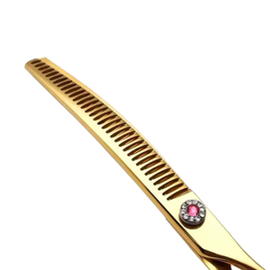 Ciseaux professionnels en acier inoxydable pour la coupe et l'éclaircissement des cheveux, ciseaux de barbier, ciseaux de coiffeur, ciseaux de toilettage pour animaux - Product Image 3