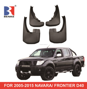 Pelindung Lumpur Mobil untuk <span class=keywords><strong>Nissan</strong></span> <span class=keywords><strong>Navara</strong></span> 2005-2015, Penahan Lumpur, Pelindung Cipratan Lumpur - Product Image 2