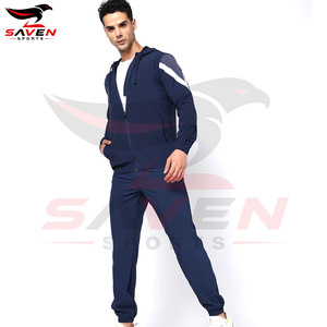 Best Supplier New Arrival <b>Men's</b> Lightweight Performance Tracksuits <b>Slim</b> <b>Fit</b> Zip-Up Hoodie & <b>Jogger</b> Set for Sports & Training - Product Image 3