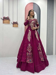 Premium Quality Thread And Sequence Work Festival <b>Lehenga</b> Choli Set For <b>Women</b> With Designer Top And Flared <b>Lehenga</b> - Product Image 3