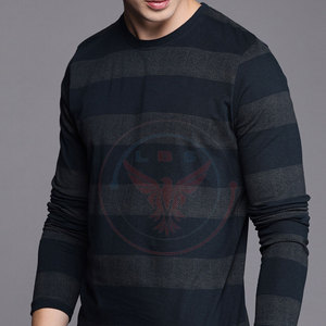 T-shirts à manches longues pour hommes, tendance et best-sellers - Polyester/coton, séchage rapide, respirant et écologique, vêtements décontractés - Product Image 2