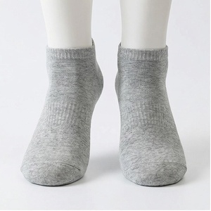 Crew <b>Socks</b> Geometric Pattern Blue Breathable <b>Running</b> <b>Socks</b> for Adults Spring Season - Product Image 1
