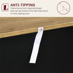 Mobiletto Ecologico per Cucina e Sala da Pranzo in Stile Legno MDF, Adatto anche per Soggiorno - Product Image 5
