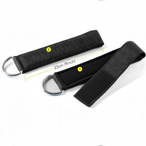 Sangle de cheville réglable, protection professionnelle respirante unisexe pour entraînements de fitness, exercices de fessiers et de kickbacks en salle de sport - Product Image 3