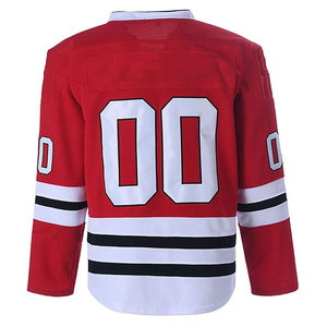 Jersey de Hockey sobre Hielo Personalizado, OEM, ODM, Marca Privada, 100% Poliéster, Ropa Deportiva, Jersey de Hockey sobre Hielo Sublimado para Jugadores - Product Image 6