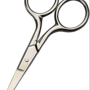 Ciseaux de toilettage du nez en acier inoxydable, outil de coupe de précision, ciseaux à pointe fine pour la coupe des cheveux, pour les soins personnels et le soin du visage - Product Image 3