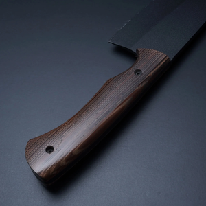 Couteau de Chef Forgé LEGACY BLADES en Acier à Haute Teneur en Carbone, Style Japonais, Fait Main, Manche en Bois, Finition Polie, 8-9,9 pouces, pour Cuisine - Product Image 3