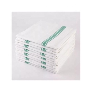 Best Selling Budget Friendly Ultra Soft Grey Minute Floral <b>Pattern</b> Embroidered High Absorbent Lint Free Customizable Tea <b>Towels</b> - Product Image 3