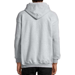 High Quality Fashionable Men's Zipper-Up Hoodie Custom Logos Digital Printing 100% Cotton Fleece <b>Waterproof</b> Winter Solid Color - Product Image 3