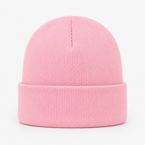 Unisex Solid Color Acrylic <b>Beanie</b> <b>Hat</b> Winter Warm Knit Cap Casual Style for Adults 56-58CM Head Circumference - Product Image 4