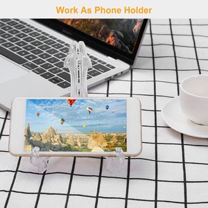 Set di 6 Supporti Espositivi in Plastica per Cornici, Foto, Opere d'Arte, Certificati, Segnaposto, per Casa e Ufficio - Product Image 4