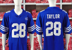 Nouveaux maillots de football américain 2025 brodés – 17 Adams, 8 Verse, 9 Stafford, 12 Nacua – Équipe des Rams – Anti-bactérien – Spandex/Coton - Product Image 4