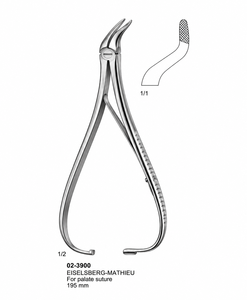 ที่จับเข็ม Eiselsberg Mathieu ขนาด 195 มม. |   สแตนเลสเกรดพรีเมียม - Product Image 2