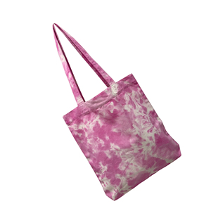 Low Price Custom Printed Long Handle Pull tie Dye Tote <b>Bags</b> Plain Cotton Canvas for Promotions Shopping Outdoor Daily - Product Image 2