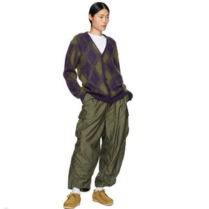 Hot Sale Heavyweight Cotton Twill Cargo <b>Pants</b> Loose-fitting Trousers Cord-lock Drawstring Waistband Olive Cargo <b>Pants</b> for Men - Product Image 4