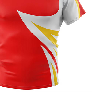 Vêtements de sport, maillot de rugby unisexe / maillot de rugby respirant imprimé avec couleur et taille personnalisées, prix raisonnable - Product Image 5