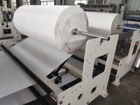 Ligne de fabrication automatique de papier toilette haute vitesse, certifiée CE, impression bicolore et gaufrage à la colle