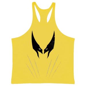 เสื้อกล้ามยิมฤดูร้อนสำหรับผู้ชาย เสื้อกั๊กผ้าฝ้ายระบายอากาศได้ดี พิมพ์ลายวูล์ฟเวอรีน เสื้อแขนกุดสำหรับเพาะกายชาย เสื้อผ้าออกกำลังกาย - Product Image 2