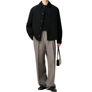 Veste technique matelassée pour homme, imperméable, à boutons-pression, légère, pour l'hiver, marque privée, fabrication OEM sur mesure - Product Image 3
