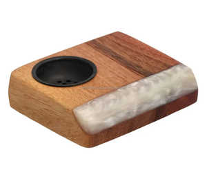 Quemador de Incienso de Madera de Diseño Premium, Porta Incienso Artístico Único, Decoración de Fragancia para el Hogar de Lujo, Regalo Festivo Religioso - Product Image 1