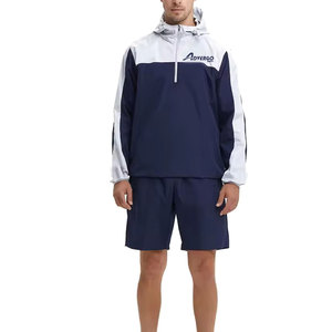 Low MOQ 2 Piece Windbreaker <b>Shorts</b> <b>Set</b> For <b>Men</b> Fashion High Quality Windbreaker <b>Shorts</b> <b>Set</b> - Product Image 1
