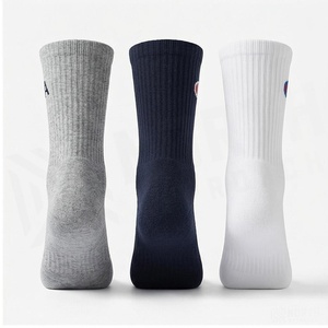 Chaussettes North Approach pour adultes, couleur unie, respirantes, en coton, polyester et élasthanne, pour le printemps, usage décontracté - Product Image 2