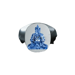 เพชรทรงพระพุทธรูปสีน้ำเงินแฟนซี Stonewels รับรองโดย IGI ผลิตด้วยวิธี HPHT CVD เกรด VVS VS สำหรับทำเครื่องประดับ - Product Image 1