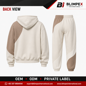 Pantalon de survêtement décontracté en molleton pour femme, taille mi-haute, coupe ample, jambe large, respirant, écologique, vente en gros sur mesure, haute qualité - Product Image 4