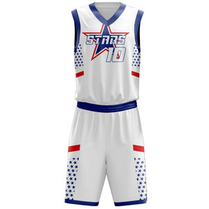 Uniforme de Baloncesto Transpirable de Alta Calidad para Tallas Grandes, con Kit de Equipo Personalizado, Colores y Logotipo a Medida - Product Image 2