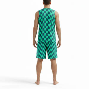 Maillot de basketball personnalisé respirant et réversible, uniformes à motifs, vêtements de sport grande taille, haut de basketball réversible sur mesure - Product Image 2