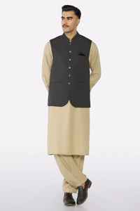 Elegante Conjunto de Chaleco, Pañuelo y Corbata para Boda de Verano, Traje Formal - Product Image 2