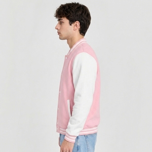 Varsity <b>Jacket</b> Modern Streetwear Varsity <b>Jacket</b> Crafted With Lightweight Materials For Casual Outfits <b>Travel</b> Outdoor Activities - Product Image 2