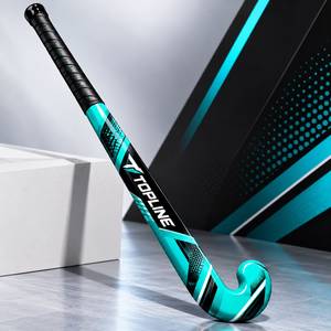 Bâton de hockey sur gazon en fibre de carbone TOPLINE, équipement de hockey durable et léger pour les acheteurs en gros - Product Image 1